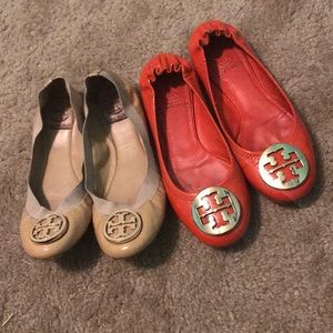 Two Tory Burch Flats